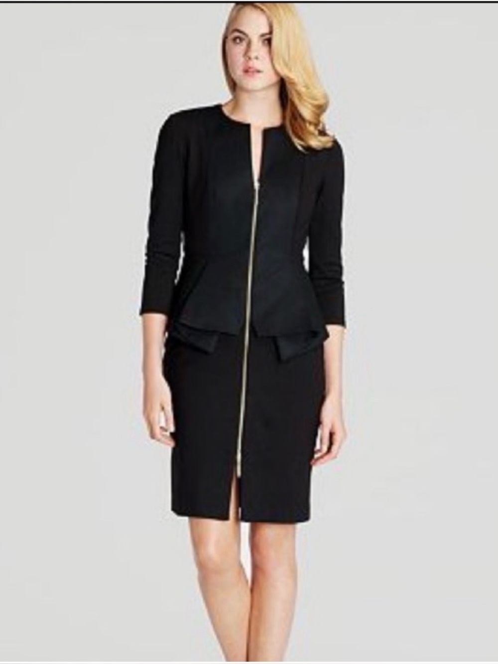 Ted Baker Jamtye Structured Zip Dress